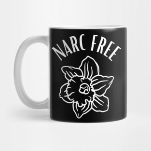 Narc Free, Narcissist Survivor, Female Divorce Mug